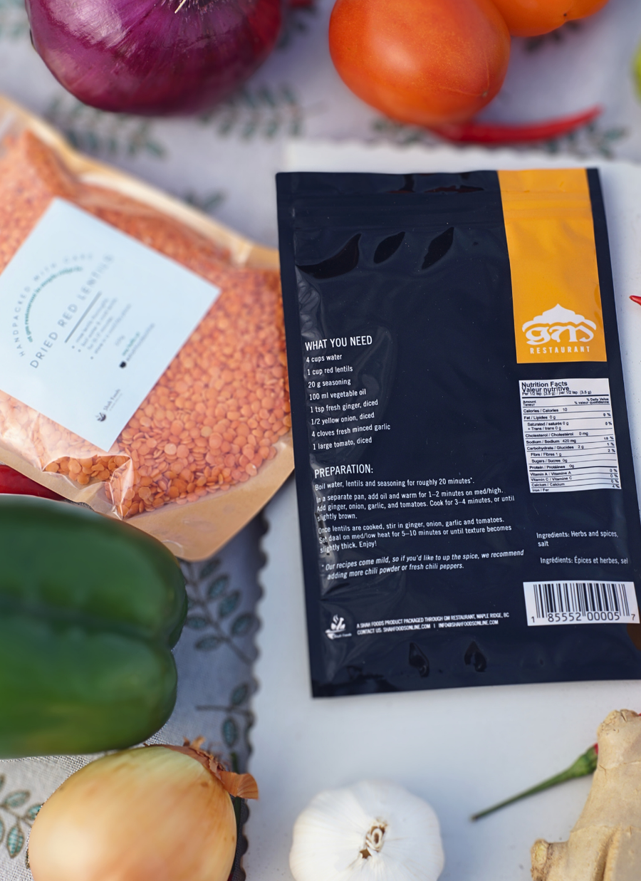 Lentil Daal Seasoning